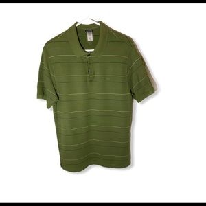 Patagonia green medium polo